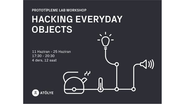 Hacking Everyday Obejcts - Atölye Çalışması kategorisinde proje